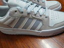 adidas「T头鞋」VL COURT 2.0复古休闲板鞋德训鞋阿迪达斯轻运动 汉玉白/蓝色/金色 (推荐女生买小半码)   36 实拍图