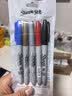 锐意（Sharpie）细头马克笔油性防水防褪色速干耐用记号笔商务办公标记黑红蓝金银5支装美术写生教师贺卡美育 实拍图
