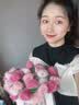 囍柿莲莲送女生朋友老婆生日礼物52朵玫瑰花束毯子结婚伴手礼物品实用闺蜜 实拍图