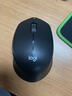罗技（Logitech）M330 静音鼠标 无线鼠标 办公鼠标 右手鼠标 带无线微型接收器 黑色 实拍图