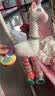 jollybaby婴儿玩具挂件床铃摇铃安全座椅1岁宝宝安抚玩具 白色独角兽挂件 实拍图