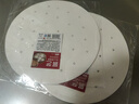 展艺蒸笼纸26cm*100张圆形 一次性包子馒头中秋月饼蒸屉蒸锅防沾垫纸 实拍图