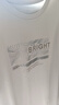 京东京造【凉感印花T】男士短袖t恤抗菌防螨 夏季新款bright浅灰 XXL 实拍图