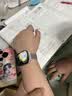 Apple/苹果 Watch S11 智能手表GPS+蜂窝款46毫米银色铝金属表壳雾紫色运动型表带M/L MFDL4CH/B 实拍图