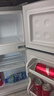 新飞冰箱小型租房用 一级能效冷 藏冷冻两用1-2人家用小冰箱 出租房双门电冰箱办公室两门 26年旗舰 58A一级能效【旗舰升级】银 实拍图