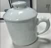 昌南茶杯 景德镇陶瓷雕刻茶水分离泡水杯带盖茶具办公室杯子 实拍图