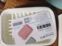 茶花 肥皂盒 皂碟香皂架子肥皂架 双层沥水香皂盒子白色1只装 实拍图