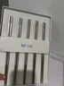 双枪纯钛筷子家用高档抗菌防霉耐高温钛合金可进洗碗机 高端筷送礼 实拍图