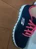 斯凯奇（Skechers）春夏季女鞋简约纯色运动鞋轻质透气减震软底轻便慢跑鞋休闲鞋 12615/NVHP 37 实拍图