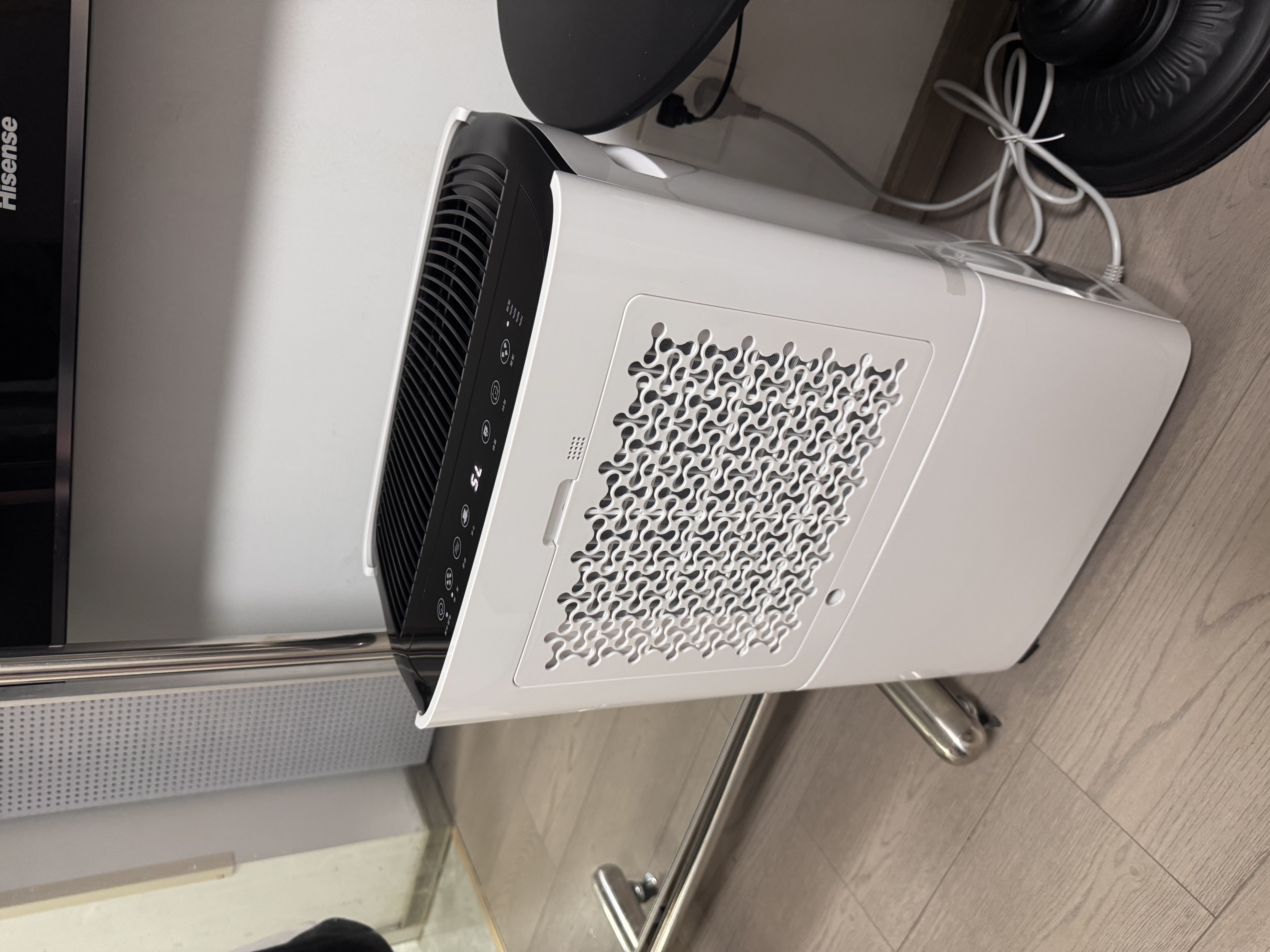 多乐信（DOROSIN）除湿机/抽湿机 除湿量21升/天 42㎡家用轻音地下室干衣除湿吸湿器 客卧除潮干燥机ER-20 实拍图