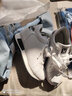 莱然休闲鞋内增高运动鞋女鞋子坡跟透气小白鞋显瘦单鞋2026春夏新款潮 白色 36 实拍图
