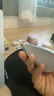 罗技（Logitech）大师系列 MX Master 4 高性能无线蓝牙鼠标  办公鼠标 静音鼠标  升级款 浅灰 带无线接收器 实拍图