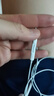 纽曼（Newmine）【金榜】NM-LK06 typec耳机线控有线音乐手机数字耳机type-c版半入耳式音量调节增强版 白色 实拍图
