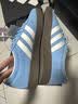 adidas「T头鞋」VL COURT CLASSIC板鞋德训鞋男女阿迪达斯轻运动   蓝色/亮白/树脂黄 (推荐女生选小半码)   38.5 实拍图