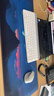 达尔优游戏电竞鼠标垫 fps顺滑加厚精密锁边 电脑键盘办公超大号桌垫 陨流800*300*4mm无畏契约 实拍图