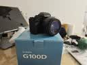 松下（Panasonic）Lumix G100D M43画幅相机 M43卡口 微单相机 无反数码相机 G100D单机+【25mmF1.7】单镜头定焦 实拍图