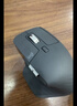 罗技（Logitech）大师系列 MX Master 4 高性能无线蓝牙鼠标  办公鼠标 静音鼠标  升级款 石墨黑 带无线接收器 实拍图
