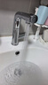 恒洁（HEGII）面盆水龙头 卫生间浴室柜抽拉式升降漱口水冷热水龙头HMF929B-115 实拍图