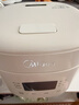 美的（Midea）小电饭煲迷你微压小型家用电饭煲1-2人用电饭锅小电锅宿舍用老式多功能煲汤煮饭煮粥不粘内胆 【奶油白】快速透热 1.8L 晶莹白玉釜 实拍图