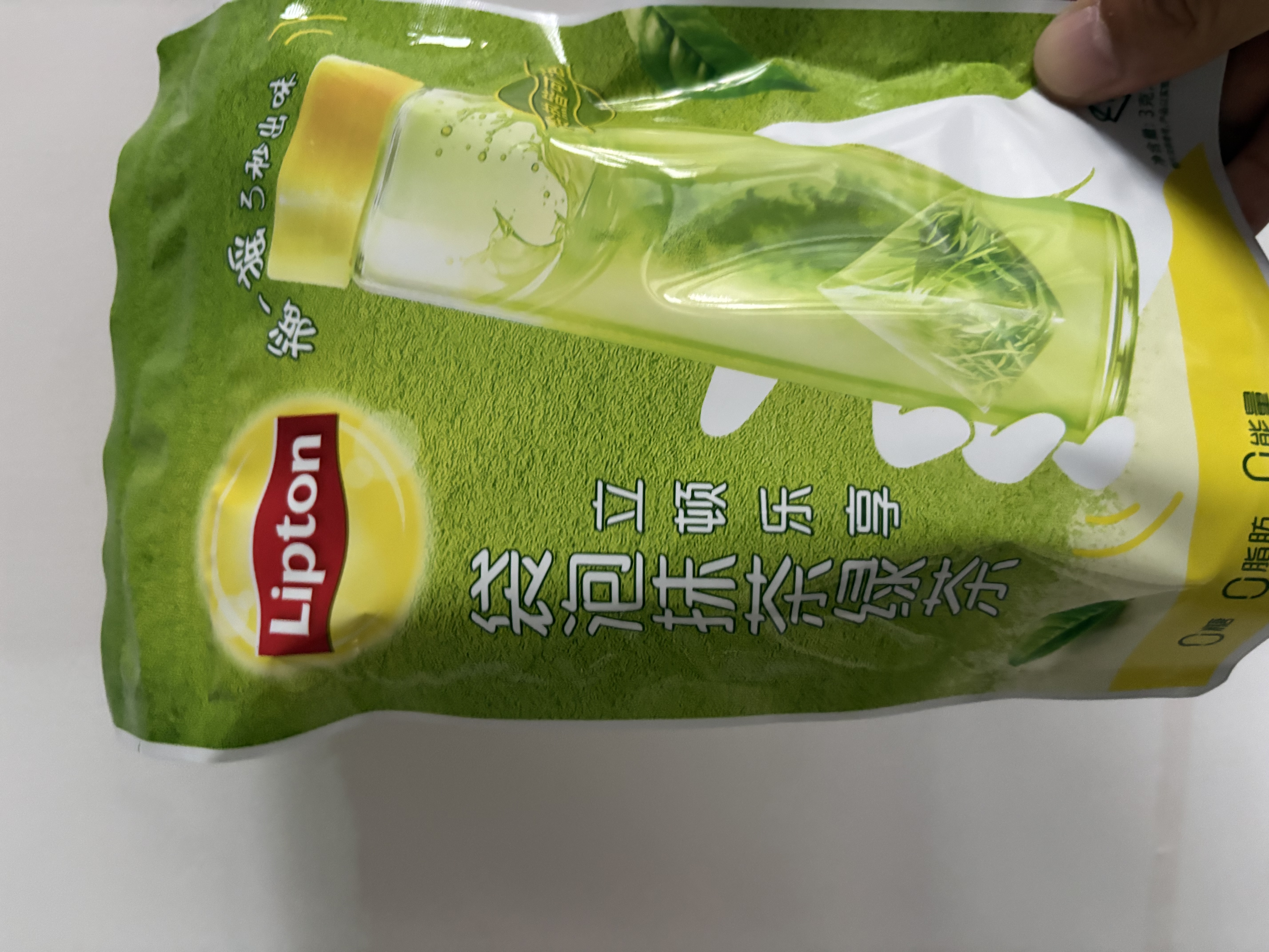 立顿乐享三口味组合装青瓜薄荷羽衣甘蓝抹茶绿茶3g*30包 实拍图
