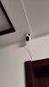 飞利浦（PHILIPS）摄像头家用监控器360度无死角带夜视全景监控无需连wifi终身免流量手机远程可对话室内高清监视器 4G免充值双摄+30天循环录像+终身免费流量 实拍图