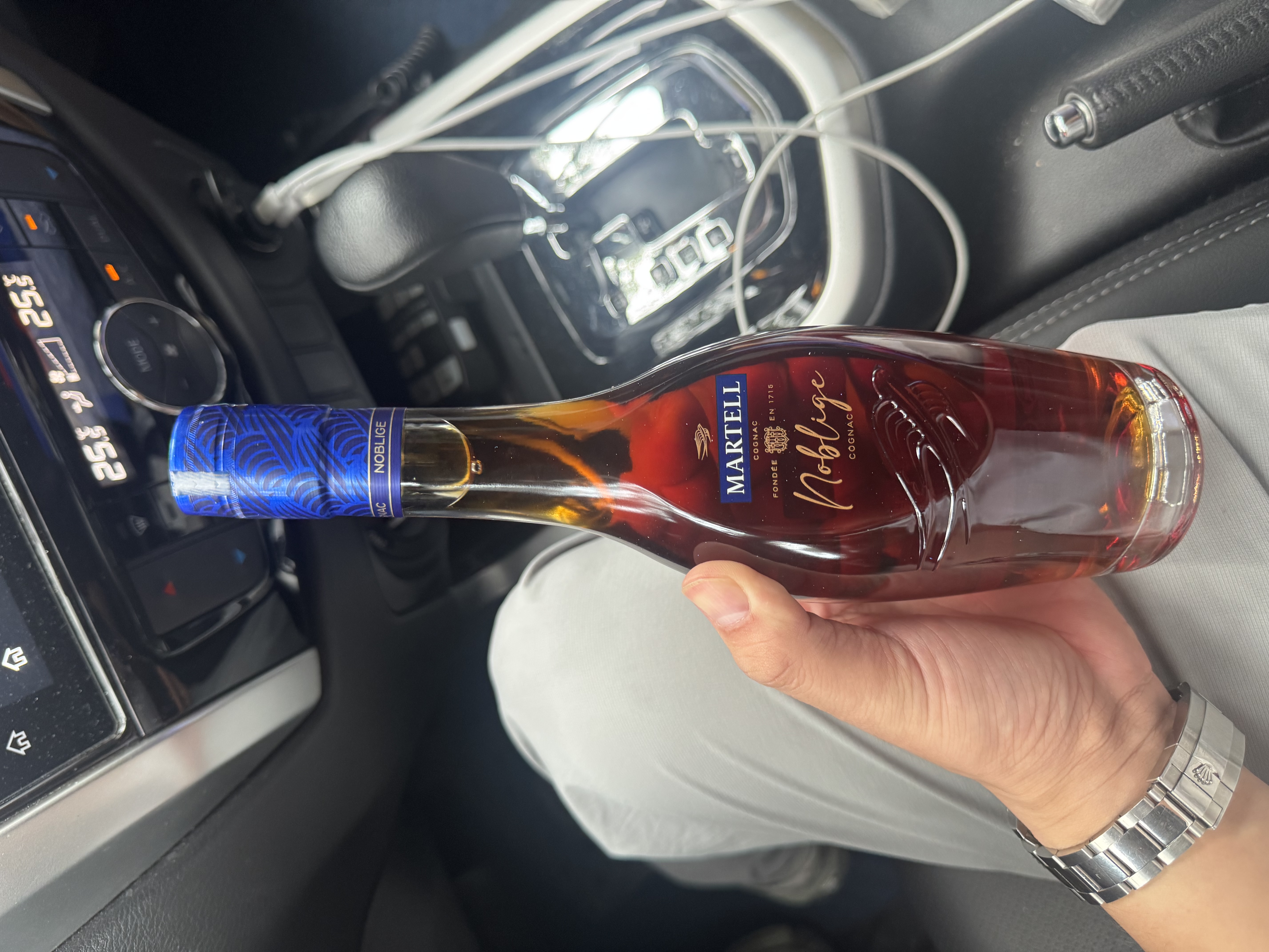 马爹利（Martell） 名士vsop 干邑白兰地 洋酒 350ml*2 双支 实拍图