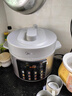 美的（Midea）0涂层精钢厚釜电压力锅6L 提鲜蒸多功能一体高压电饭锅家用6-8人智能预约开盖火锅电饭煲MY-E6010G 实拍图