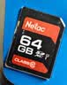 朗科（Netac）64GB SD存储卡 U1 C10 读速高达90MB/s 高速连拍 全高清视频录制 单反数码相机&摄像机内存卡 实拍图