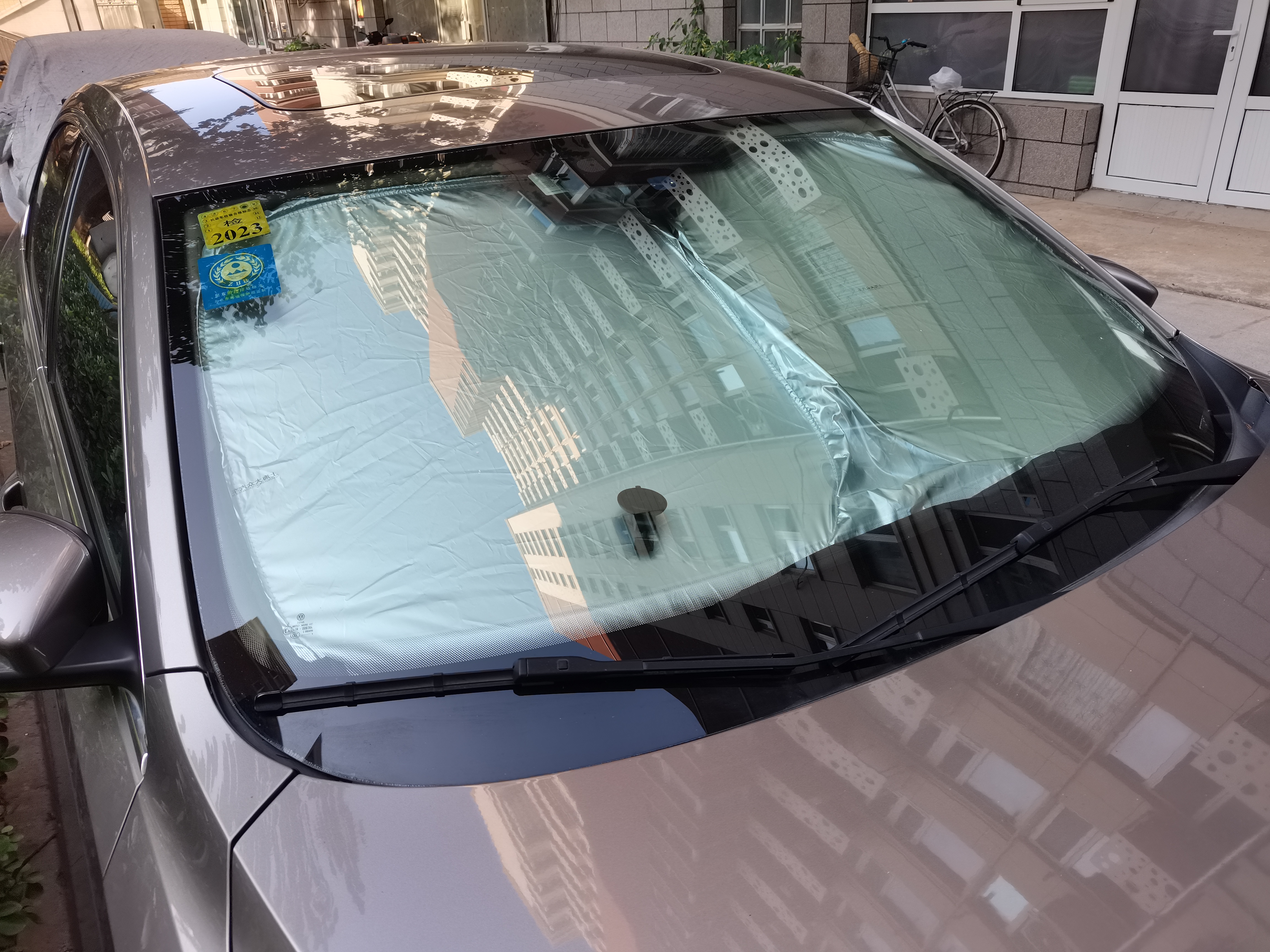 智国者汽车遮阳前挡板帘风玻璃车窗防晒隔热伞小车内用遮光隐私2026新款 实拍图