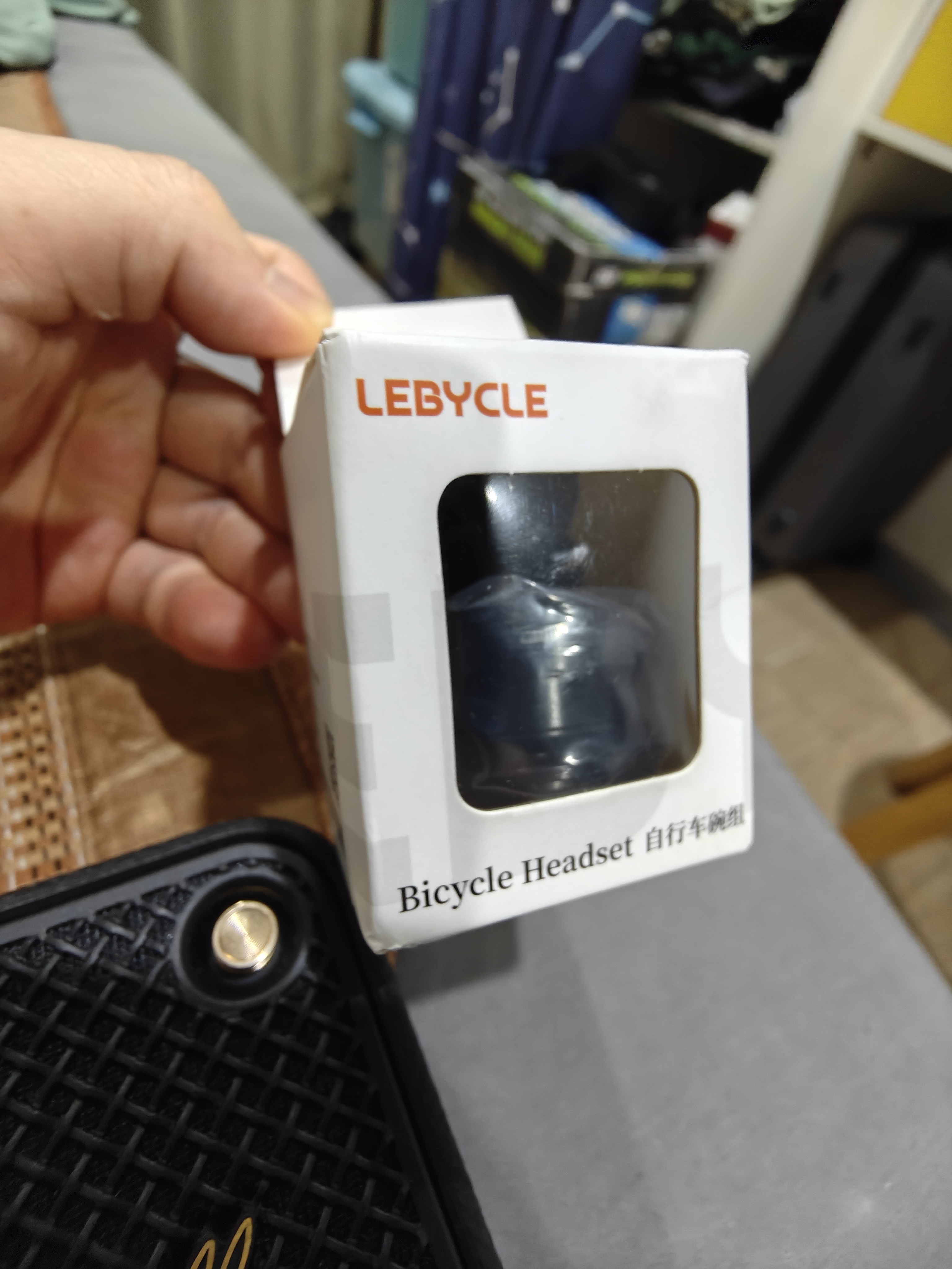 乐百客（LEBYCLE）自行车培林碗组山地车前叉轴承公路车腕组龙头转向通用配件44MM 实拍图