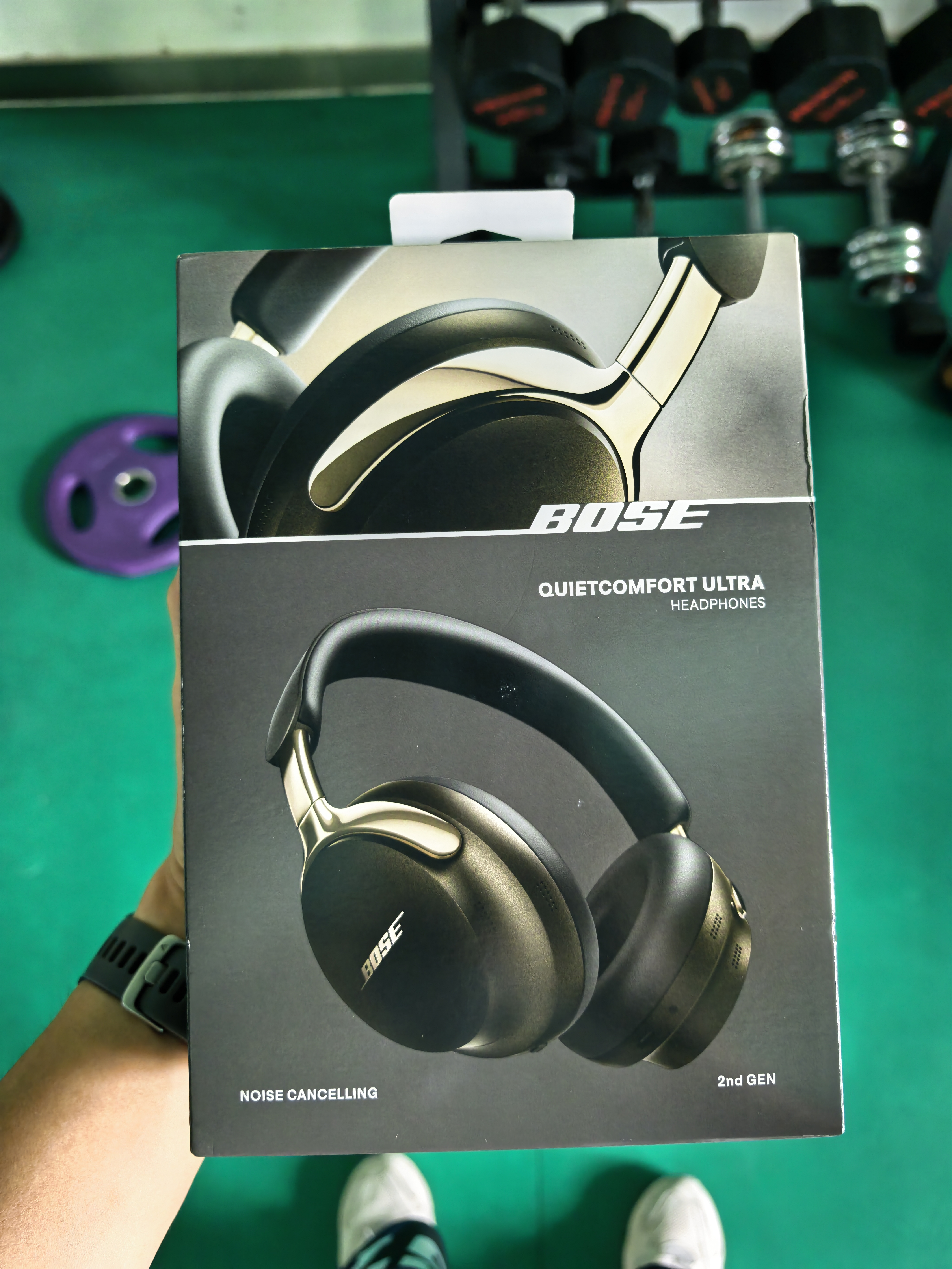 博士（BOSE）QC消噪耳机Ultra II沙漠鎏金 头戴式降噪无线蓝牙耳机 适用华为苹果耳机 礼物出游 实拍图