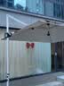 凤朝皇户外遮阳伞庭院伞露天阳台别墅花园大太阳伞棚商用室外摆摊罗马伞 【特价升级款】2.5米方形+320斤带轮水箱 实拍图