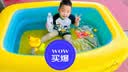 Bestway充气游泳池加厚可折叠水池儿童宝宝玩具家用戏水池卡皮巴拉1.5m 实拍图