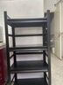 储达 厨房置物架落地多层微波炉架子烤箱架储物架收纳架家用货架碳钢置物架花架阳台置物架 宽35长60高118四层围栏+调节 实拍图