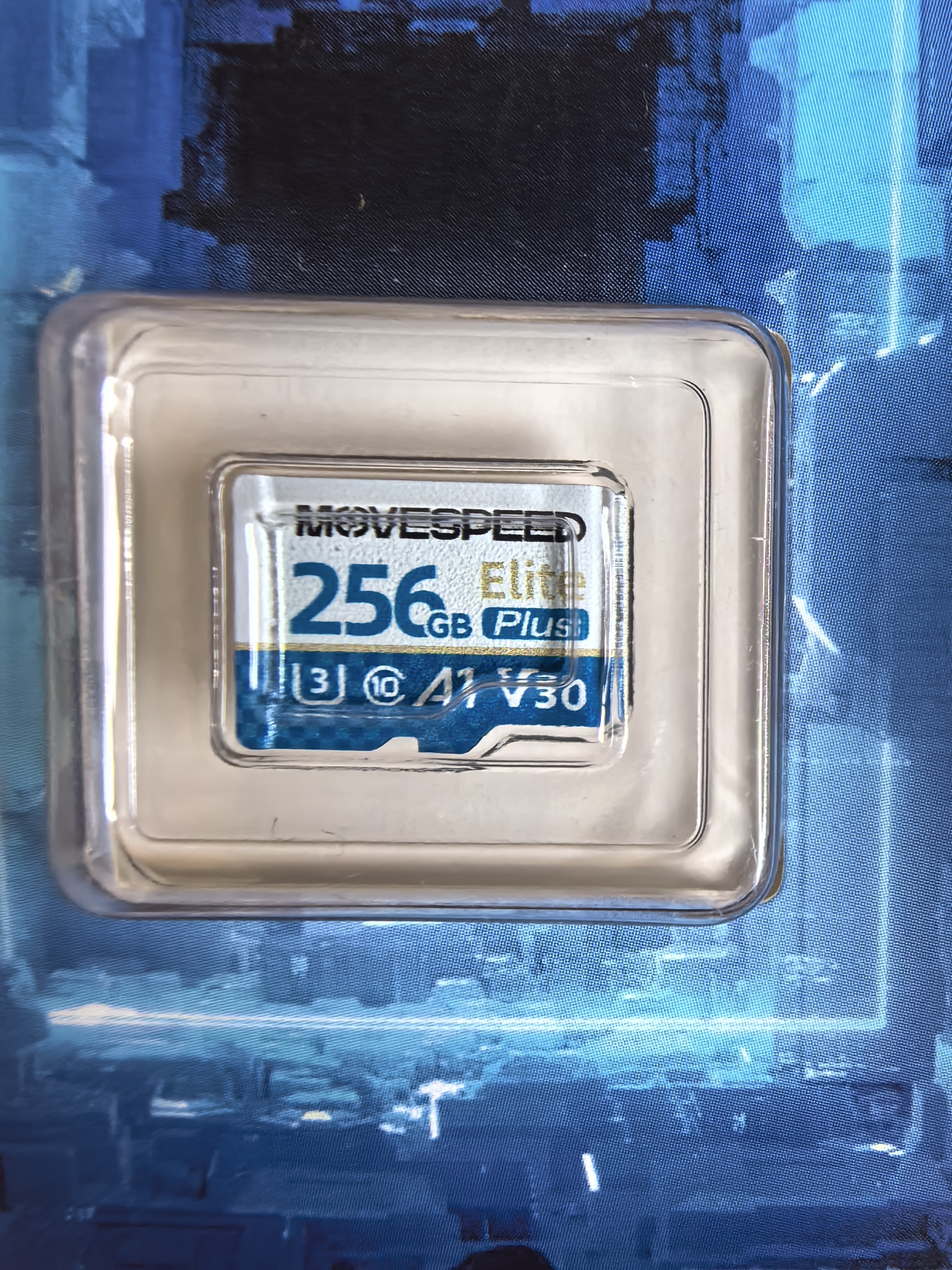 移速（MOVE SPEED）256GB内存卡TF（MicroSD）存储卡U3 V30 A1 C10 4K行车记录仪监控摄像头手机平板相机储存卡高速款 实拍图