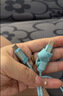 品胜[冰川透明]苹果17数据线type-c充电线双头PD60W快充车载适用iPhone16/15手机平板iPad笔记本蓝 实拍图