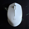 罗技（Logitech）M330 静音鼠标 无线鼠标 办公鼠标 右手鼠标 带无线微型接收器 白色 实拍图