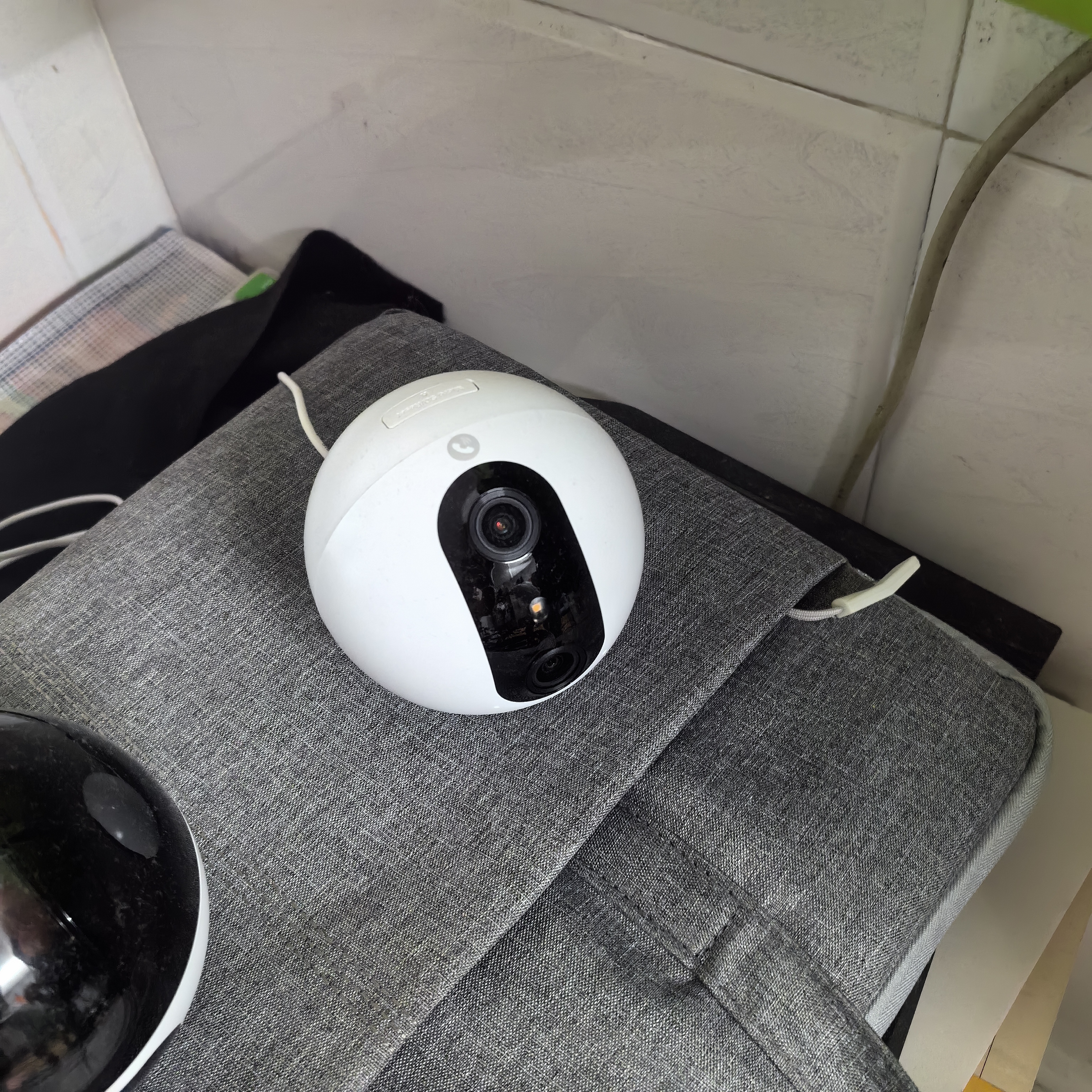 萤石C60P 500万+500万双摄联影 家用室内监控摄像头 自动巡航 人形追踪 手机远程实时查看 实拍图