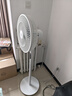 美的（Midea）【飓风节能】七叶柔风立式电风扇/家用轻音落地扇/台式小型风扇/大风力遥控定时摇头风扇 SAH35BSJ 实拍图