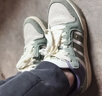 adidas ENTRAP美式校园风运动鞋少年感复古篮球风板鞋阿迪达斯 汉玉白/岩层橄榄绿/银灰绿   40 实拍图