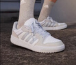 adidas ENTRAP美式校园风运动鞋少年感复古篮球风板鞋阿迪达斯 灰色/纯质冰灰   42 实拍图