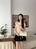 纽芝兰（NUCELLE）Angelababy同款牛皮寻梦凯莉包小众轻奢新斜挎手提女士包七夕礼物 实拍图