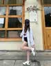adidas「T头鞋」BARREDA休闲板鞋德训鞋男女阿迪达斯官方轻运动   灰色/黑色/树脂黄   42.5 实拍图