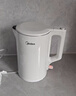 美的（Midea）电热水壶食品级304不锈钢自动断电双层防烫全钢无缝1.5L容量 MK-HJ1566 实拍图