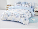 水星儿童床上四件套A类纯棉100%纯棉床单四件套双人被套枕套200*230cm 实拍图
