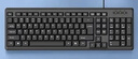联想（Lenovo）键盘M4801K/KL21 有线键盘  电脑办公键盘 笔记本台式机一体机键盘黑色 USB 实拍图