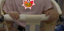 哈森熊秋千室内儿童户外婴儿宝宝婴幼儿家用荡秋千吊座小月龄吊椅免打孔 米白秋千＋安全带（6月-8岁） 实拍图