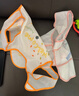 贝瑞加（Babyprints）儿童罩衣婴儿吃饭围兜宝宝围嘴防溅衣防水反穿衣口水兜无袖两件装 实拍图