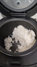 美的（Midea）电饭煲电饭锅4L银钻内胆11大菜单家用智能多功能电饭煲大火力米饭锅MB-RE473（3-4人） 实拍图