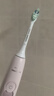 飞利浦（PHILIPS）声波电动牙刷 七夕情人节礼物送女友 钻石3系 5倍洁齿5种模式 洁净刷头*2   HX5171/04粉 实拍图